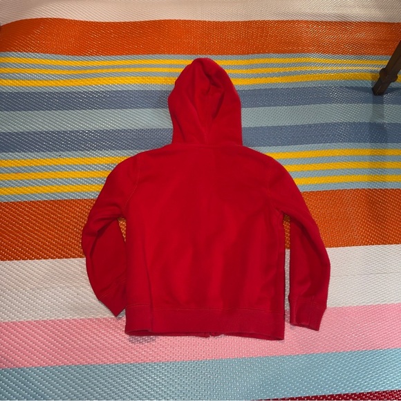 GAP Kids Red Pullover Hoodie Boys Size 5 - Picture 2 of 3